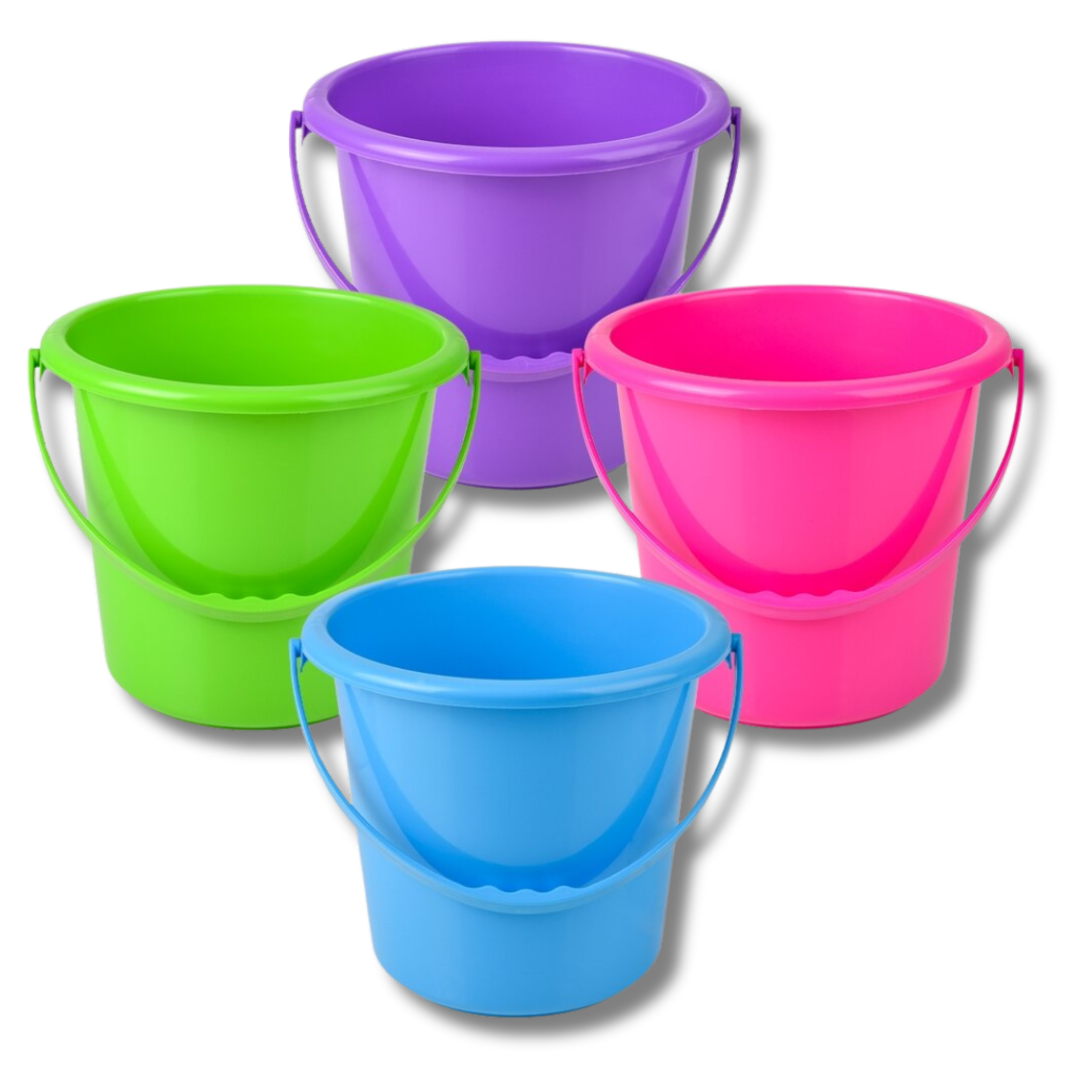 Multi Color Bucket Beach Toy For Kids in Bulk - Assorted – JSBlueRidge ...