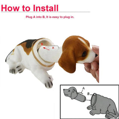 Wholesale Beagle Dog  Bobbing Bobble Moving Head  Desk Decor - Assorted (Sold By Piece Or Dozen)