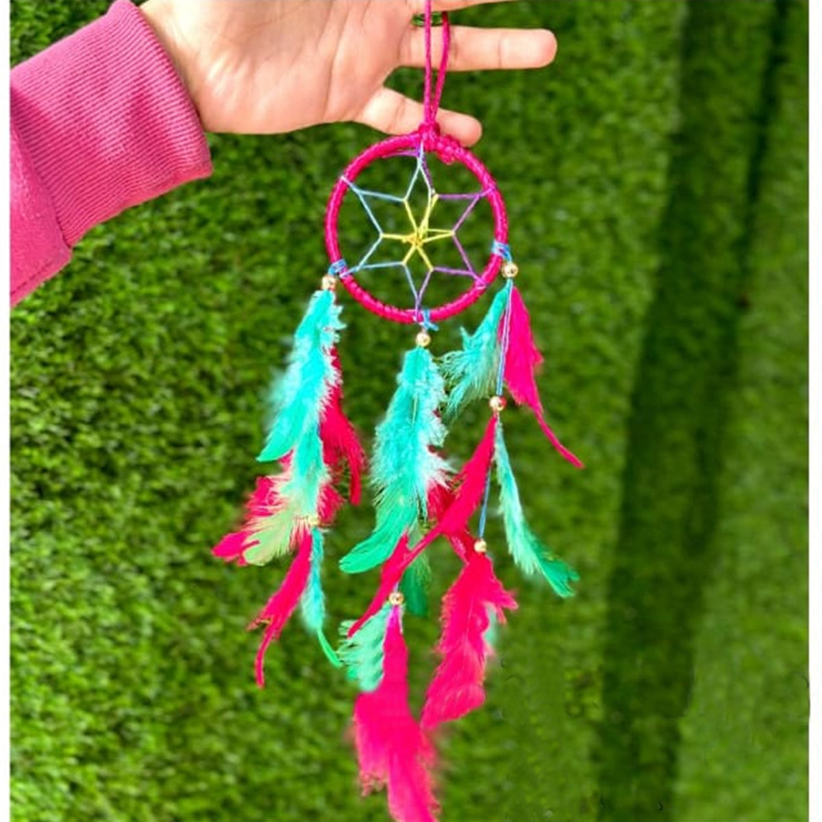 Wholesale Beautiful Fabric Dream Catcher for Car & Wall Hanging (Sold by 10 PCS)