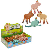 3.75” Bendable Capybara Figures - Set of 24 Flexible, Fun Toys