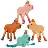 3.75” Bendable Capybara Figures - Set of 24 Flexible, Fun Toys