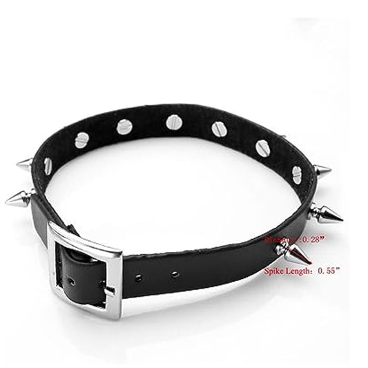 Wholesale Black Spider Spiked Bracelets Adjustable Necklace Stylish Accessories Sold By Dozen