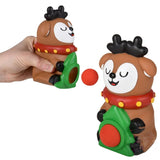 Reindeer Foam Ball Blaster Kids Toy In Bulk