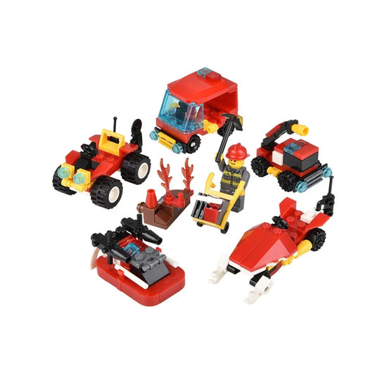 Fire Block Building Rescue Kids Play Sets In Bulk