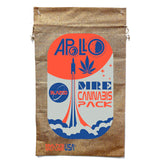 New Apollo Cannabis Pack Burlap Bag - Carry the Cosmic Cannabis Experience