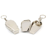 Wholesale Coffin Shaped Pocket Ashtray Keychain - Portable Accessory (Sold By Piece)