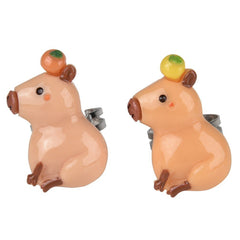 Capybara Plastic Rings For Kids In Bulk - Assorted