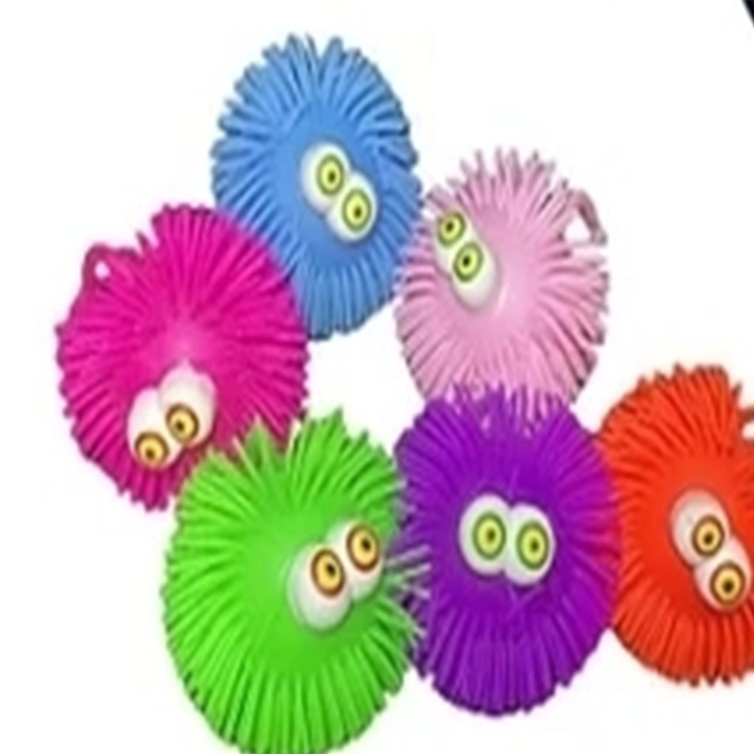 Wholesale Carnival Light Up Puffer Balls Assorted Colors (MOQ 12)