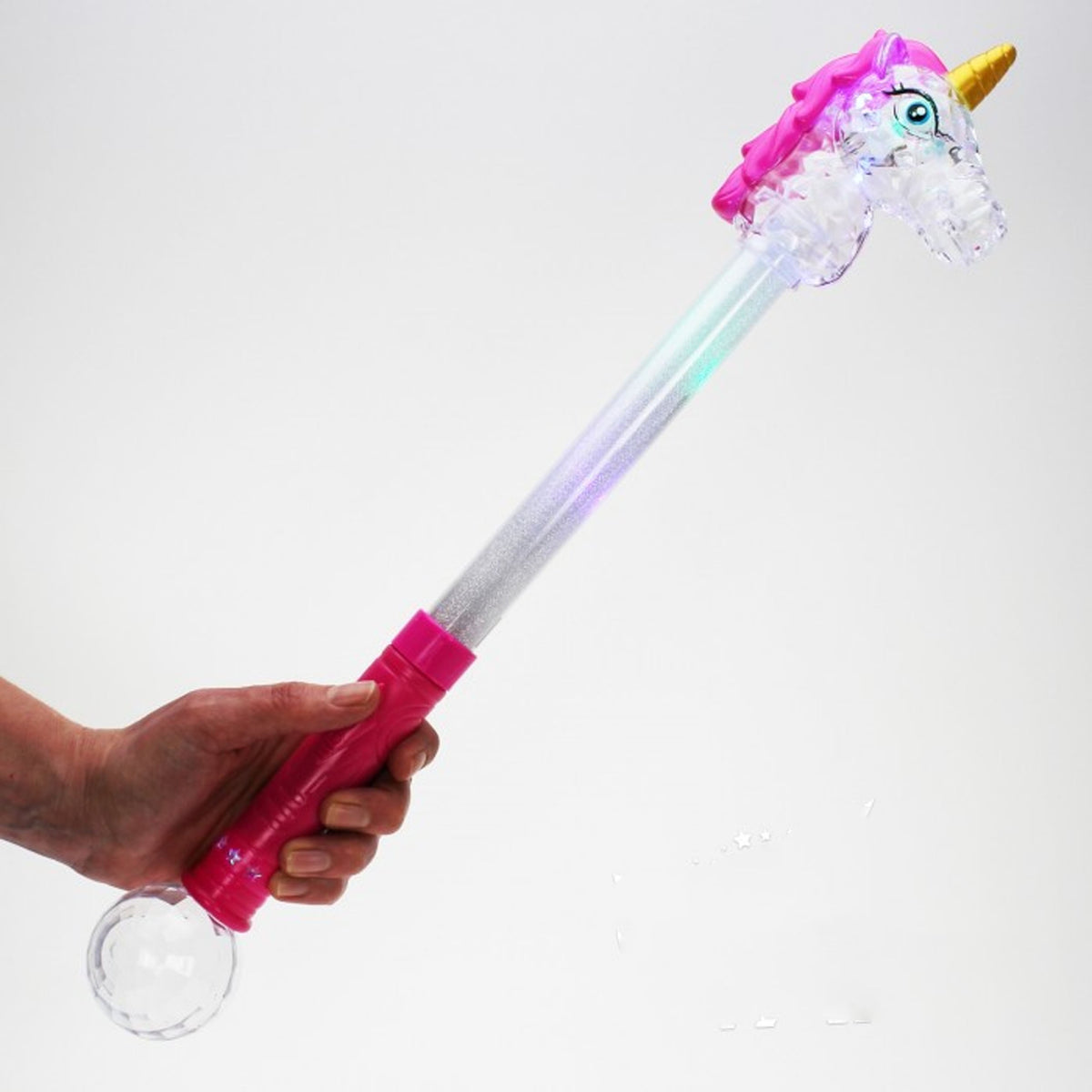 Magical Carnival Toy Light Up Unicorn Wands for Kids (Sold By Dozen)