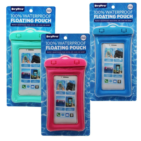 Waterproof Floating Smartphone Pouch with Strap MOQ-8Pcs