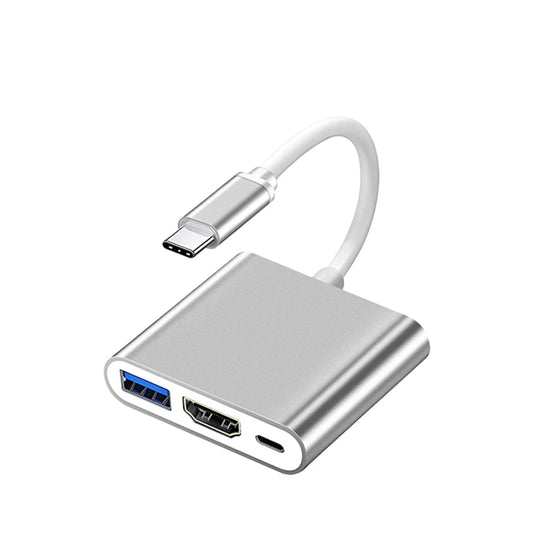Type C to HDMI 4K USB 3.0 Charging Port Compatible Adapter