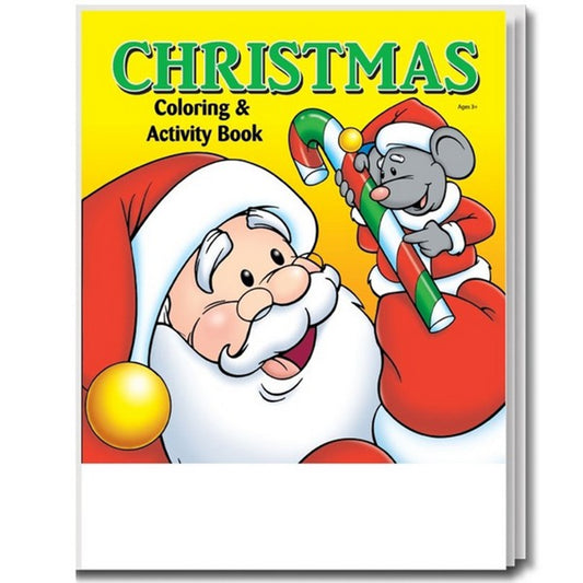 Wholesale Christmas Coloring and Activity Book - Merry Fun for Young Hearts