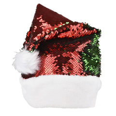 Flip Sequin Santa Kids Hat In Bulk