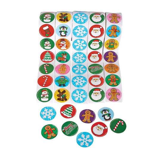 Holiday Sticky Sticker For Kids In Bulk- Assorted