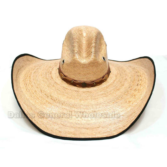 Cowboy Straw Hats For Men's Wholesale