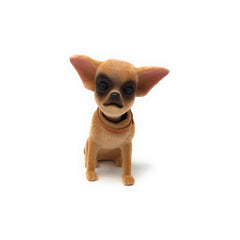 Wholesale Cute 6" Stand Up Bobbing Head Chihuahua Dogs For Car Dash (Sold by DZ)