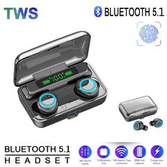 Wireless Private Model TWS Power Touch Display Earbuds