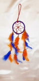 Orange & Blue Dreamcatcher Ring: Fengshui Decorative Showpiece for Goodluck