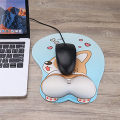 Corgi Non Slip Silica Gel Mouse Pad