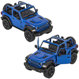 5" DIE-CAST 2018 JEEP WRANGLER OPEN TOP (Dozen = $94.99)