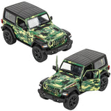 5" DIE-CAST 2018 JEEP WRANGLER CAMO HARD TOP (Dozen = $94.99)