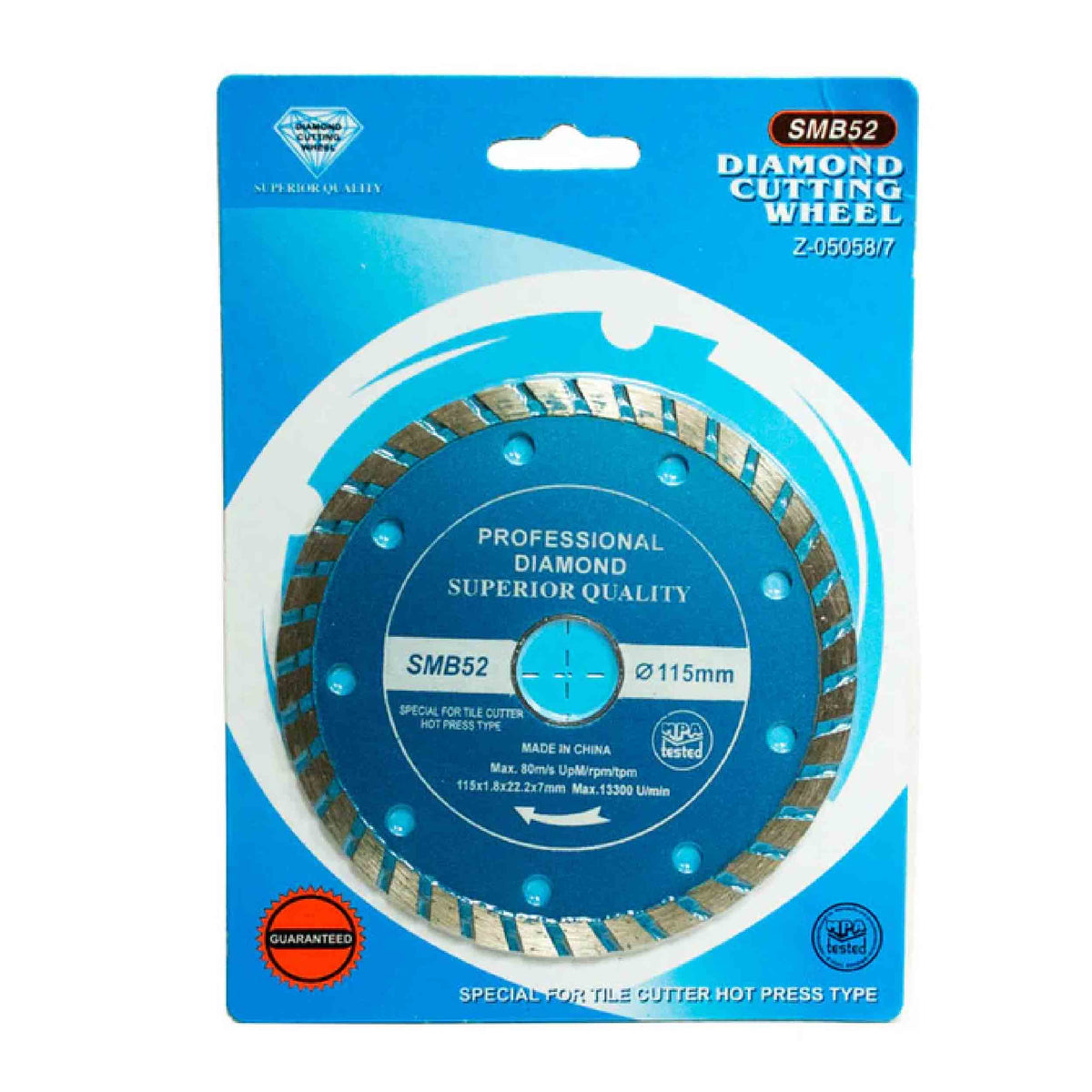 Bulk Diamond Cutting Wheel for Tile Cutter