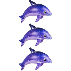 Wholesale 36-Inch Inflatable Galaxy Dolphin Toy For Kids (Sold by the piece or dozen)