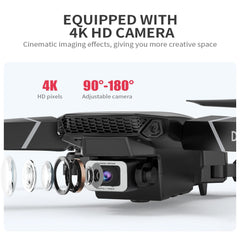 E88 Pro With 4K Camera & 1080P HD Dual CameraDrone