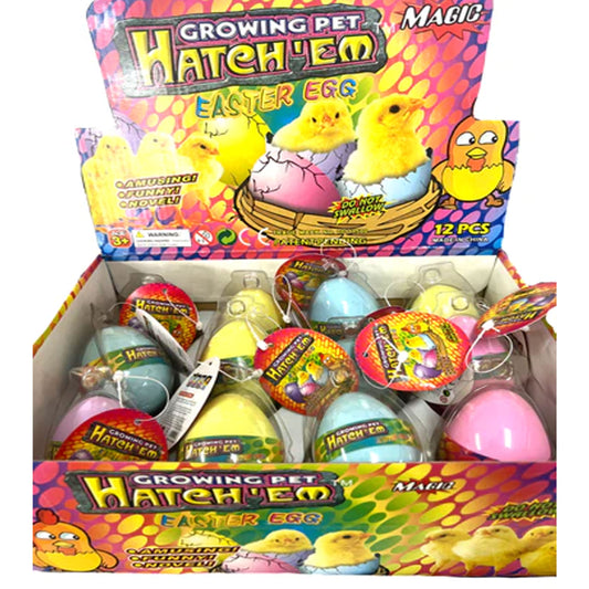 Wholesale New Easter Chicken Magic Hatch Em Colored Eggs - Fun Surprise for Kids (Sold By Piece)