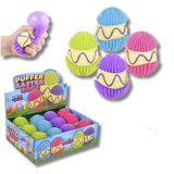 Squeeze Puffer Egg Kids Toys in Bulk - Assorted