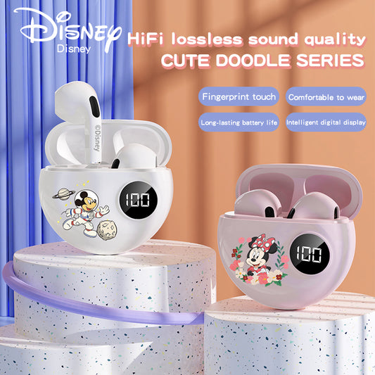 Minnie Mickey Digital Display Bluetooth Headset