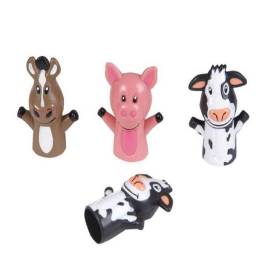 Wholesale Farm Animals Finger Puppets Toys For Kids (Sold by DZ)