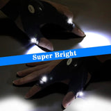 LED Half Finger Waterproof Glove for Men