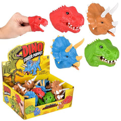 Stretchy Dinosaur Finger Puppet For kids In Bulk- Assorted