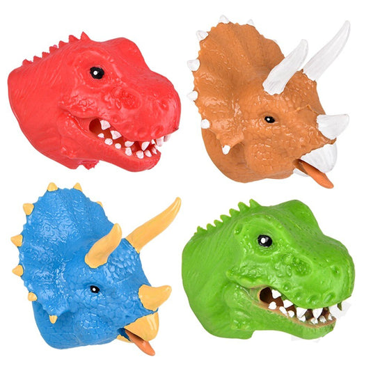 Stretchy Dinosaur Finger Puppet For kids In Bulk- Assorted