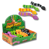 Mini Finger Snake Puppets Kids Toy In Bulk - Assorted