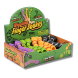 Mini Finger Snake Puppets Kids Toy In Bulk - Assorted