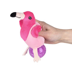 Flamingo Squeezy Bead Plush Kids Toy In Bulk