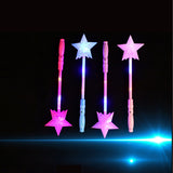 Wholesale Flashing Light Up Magic Luminous Star LED Glow Stick Wand Toy For Kids (Sold By Dozen)