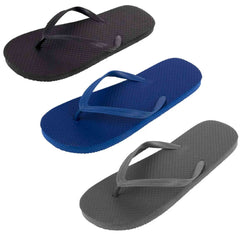 Men's Flip Flops - Assorted Sizes & Color