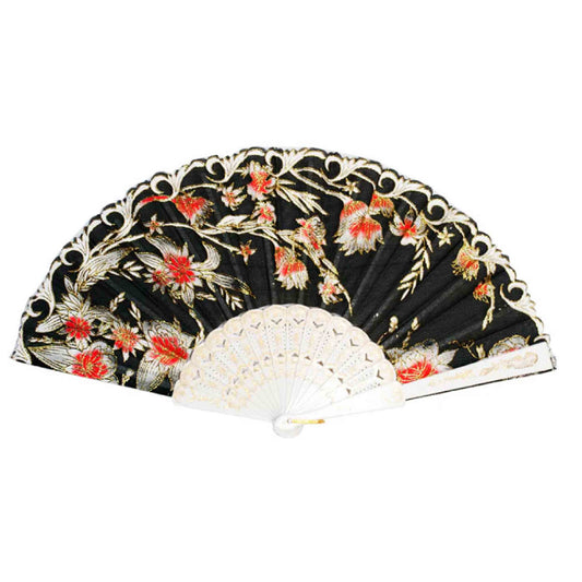 Folding Hand Fan For Girls & Women's - Assorted Bulk