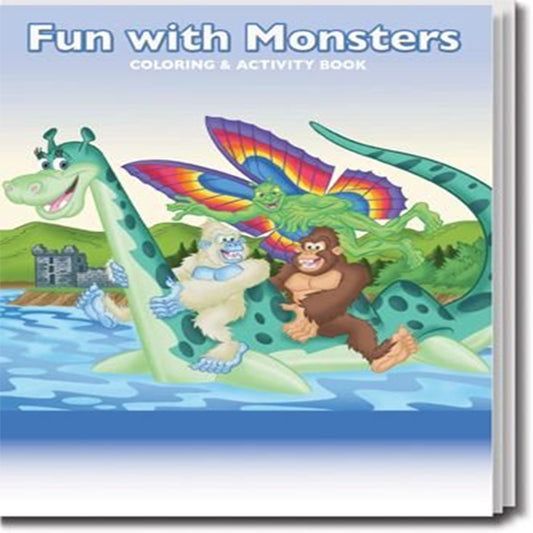 Monsters Coloring Book kids Toys In Bulk