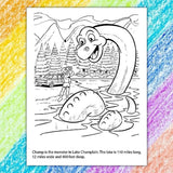 Monsters Coloring Book kids Toys In Bulk