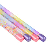 Sparkling Valentine Glitter Water Baton Wand for Kids