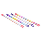 Sparkling Valentine Glitter Water Baton Wand for Kids