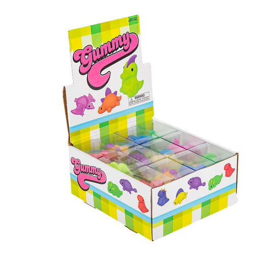 Gummy Dinosaurs Squishy Kids Toys In Bulk- Assorted
