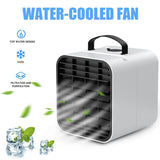 Mini Usb Air Conditioner Fan Portable Air Cooler Desktop Water Cooling Fan Humidifier Purifier For Office Bedroom Desk Fan#db4