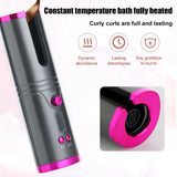 Luxury Auto Rotating Ceramic Hair Curler Unbound USB