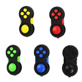 D2407TA New Premium Quality Fidget Controller Pad Game Focus Toy Smooth ABS Plastic Stress Relief Squeeze Fun Hand Hot Interactive Gift