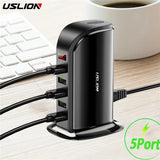 5 Port Multi USB Charger HUB with LED Display